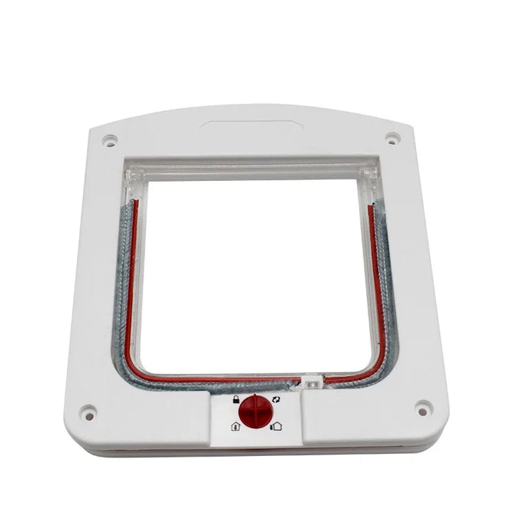 4 Way Pet Door for Cats and Dogs Bowlift