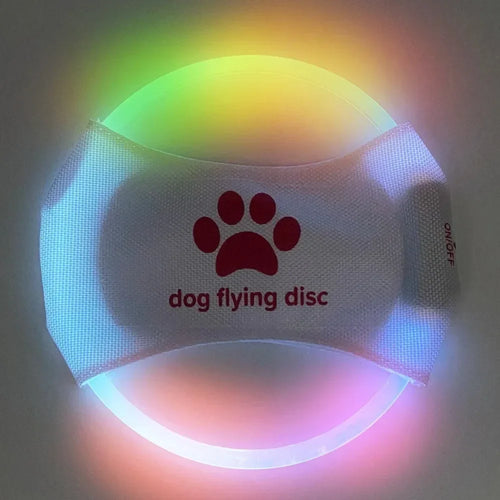 LED Frisbee for dogs rechargeable and waterproof Bowlift