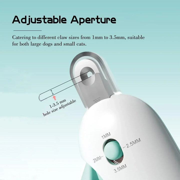 BowLift | TrimPaws Nail Clipper for Dogs & Cats | Adjustable Opening | For Small & Large Pets | Professional Grooming at Home