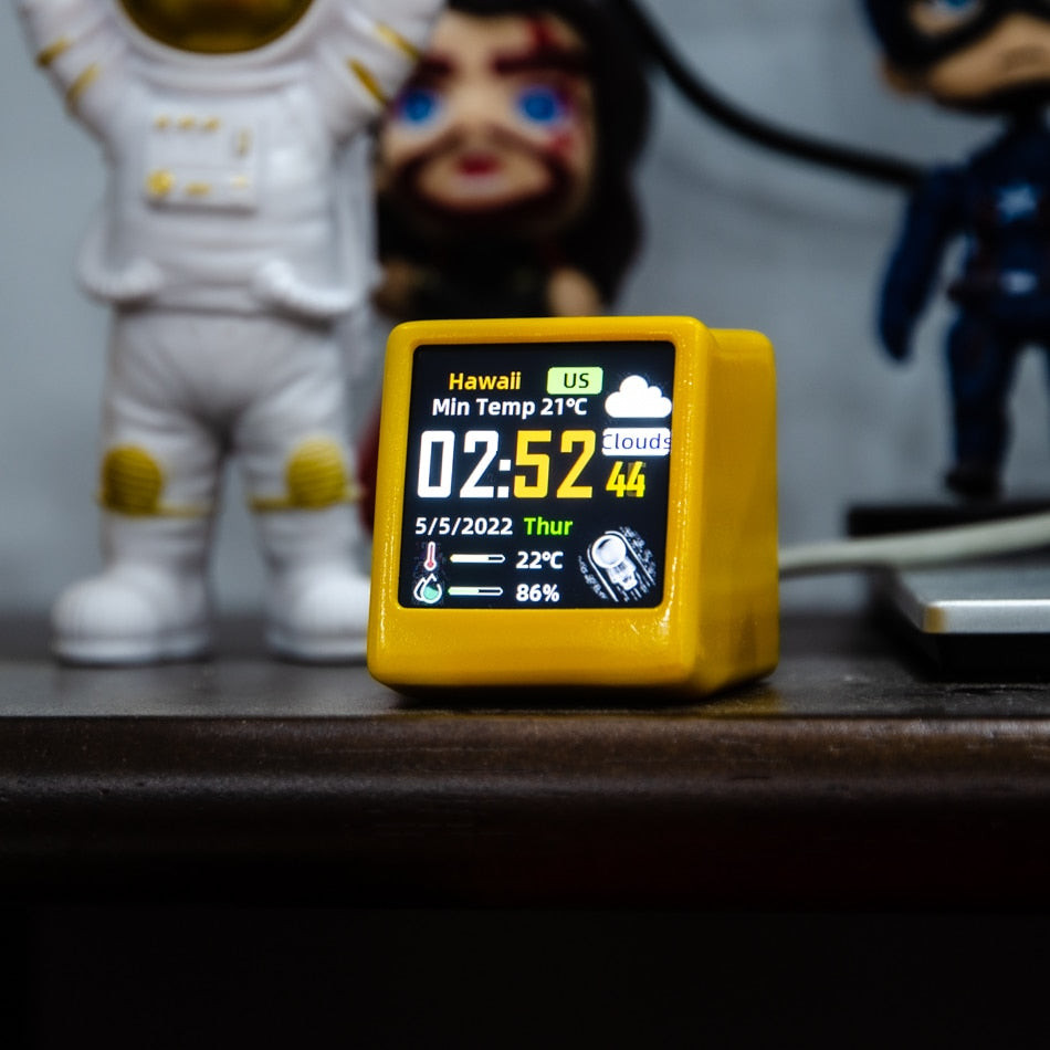 BowLift | Weather Station Digital LED Wifi Clock