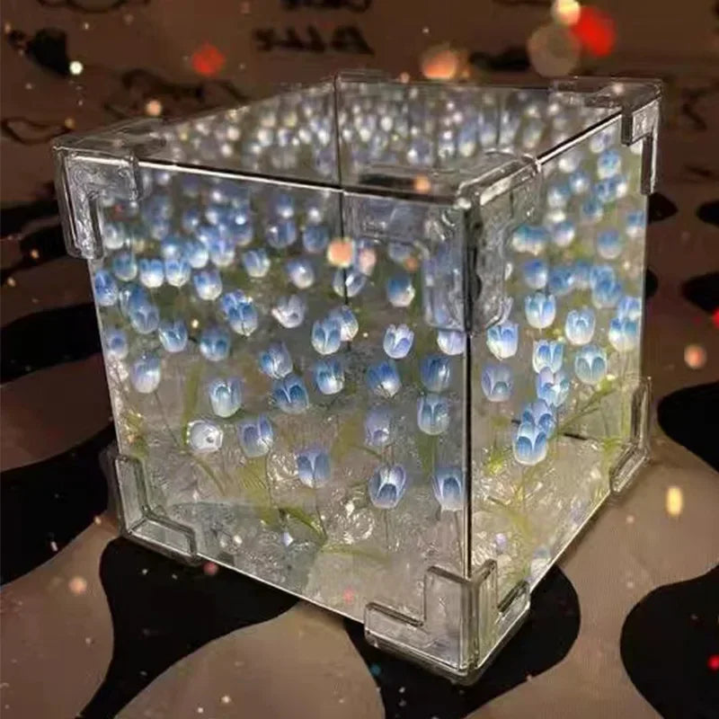 BowLift | 3D Tulip DIY Flower Cube Night Lamp