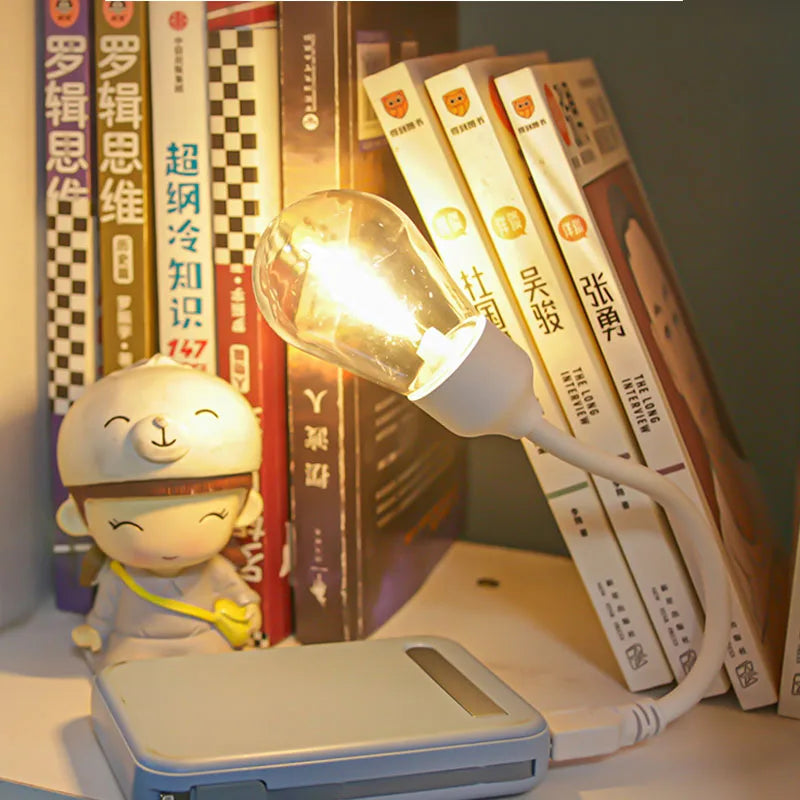 USB LED Rotating Night Light – Flexible Reading Light for On-the-Go | Bowlift