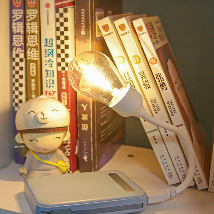 USB LED Rotating Night Light – Flexible Reading Light for On-the-Go | Bowlift