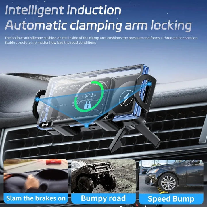 BowLift | 360 Rotation Car Wireless Charger