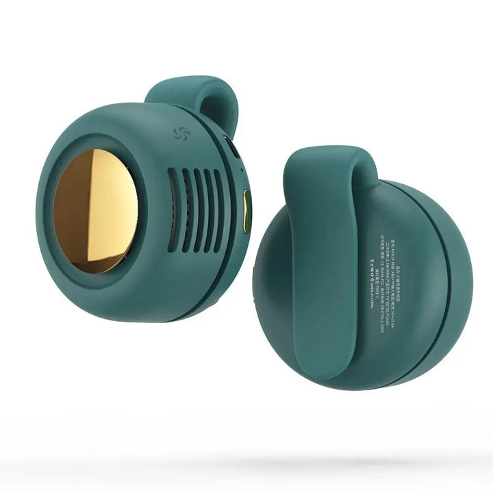 Whirlwind Leafless Fan – Portable USB Charging Mini Fan with Button Design, Silent for Home and Outdoor Travel | Bowlift