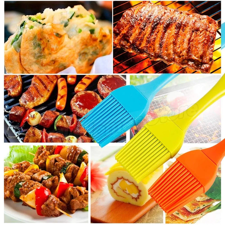 BowLift | GrillFein Silicone Marinade Brush | Heat Resistant & Hygienic | For BBQ, Baking & Cooking