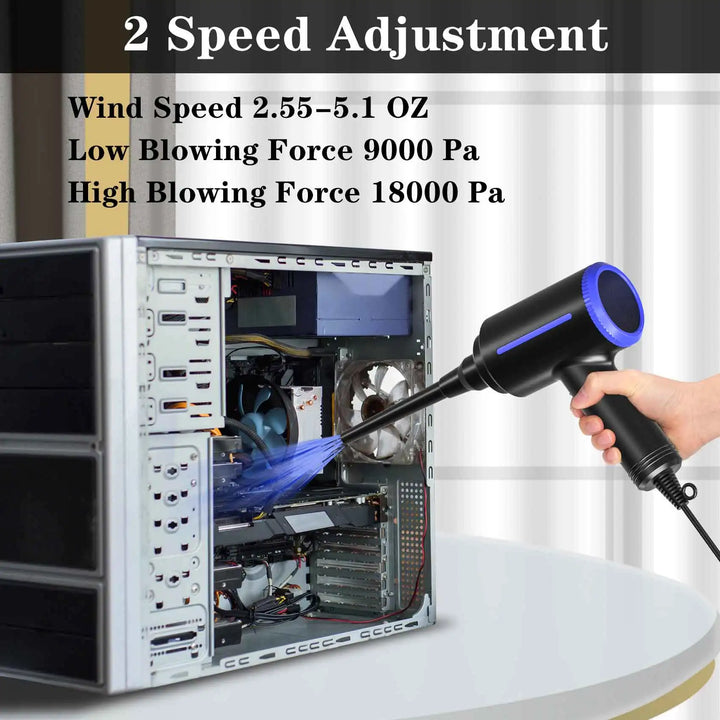 BowLift | 500W Electric Air Duster & Air Pump with Dual Speed Settings – AeroClean