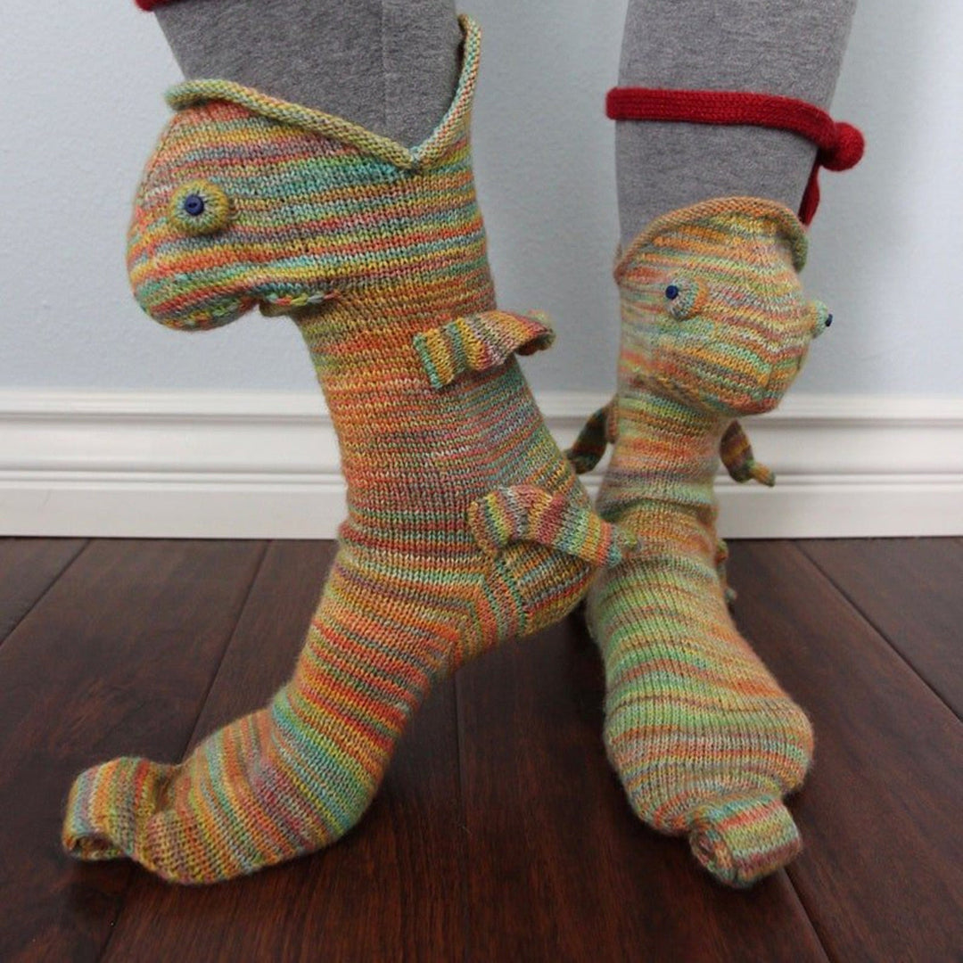 BowLift | Crocodile Bite Knitted Socks