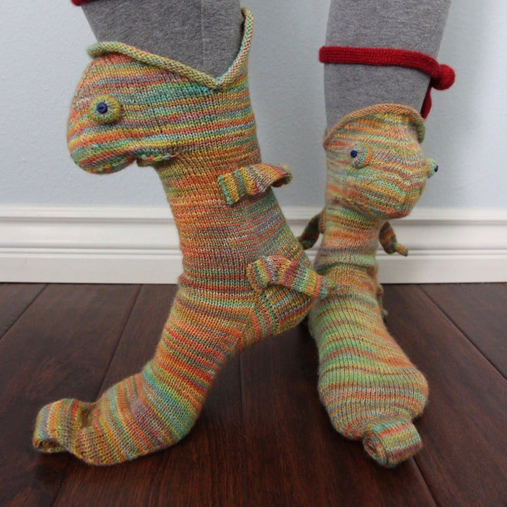 BowLift | Crocodile Bite Knitted Socks