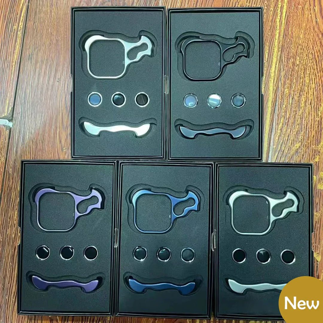 BowLift | Luxury Irregular Metal Bumper Phone Case
