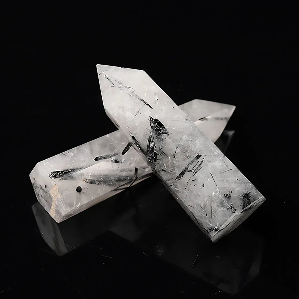BowLift | Crystal Obelisk Elaria | Natural Stone Healing Stone | For Meditation & Reiki | 4–8 cm