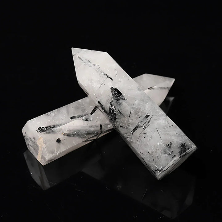 BowLift | Crystal Obelisk Elaria | Natural Stone Healing Stone | For Meditation & Reiki | 4–8 cm