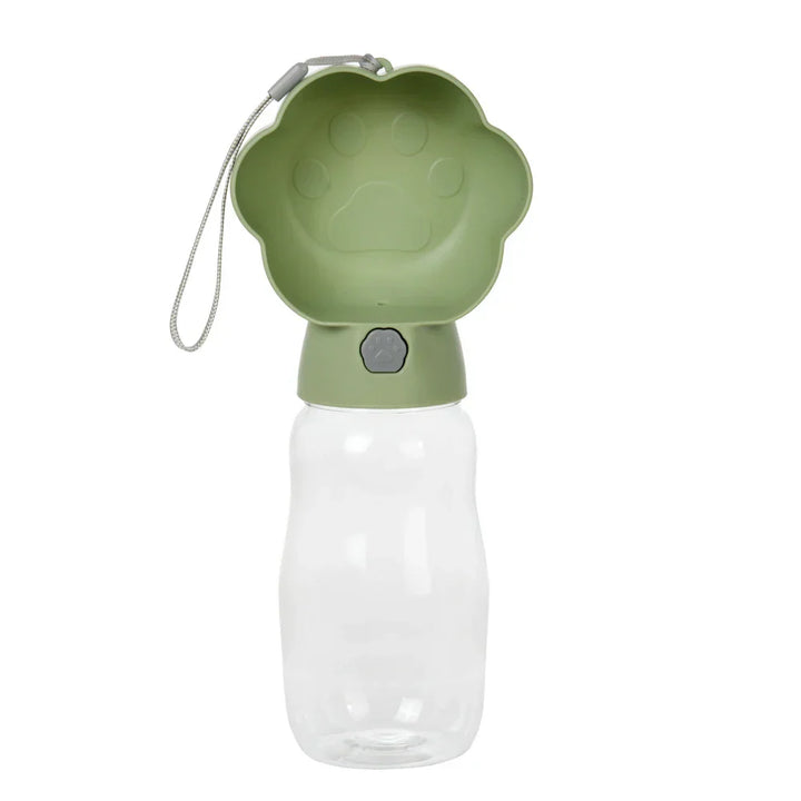 BowLift | Droppa DuoBottle Drink Bottle | 2-in-1 Water & Food Dispenser for Dogs & Cats | Leaksproof & Portable | 380 ml / 530 ml