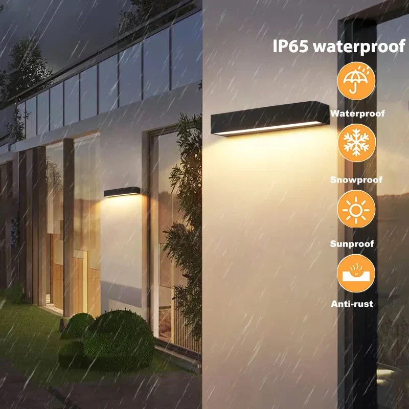 BowLift | Solar Wall Light Solavella | 16 LEDs | Super Bright & Waterproof | For Garden, Balcony & House Wall | Warm & Cool White