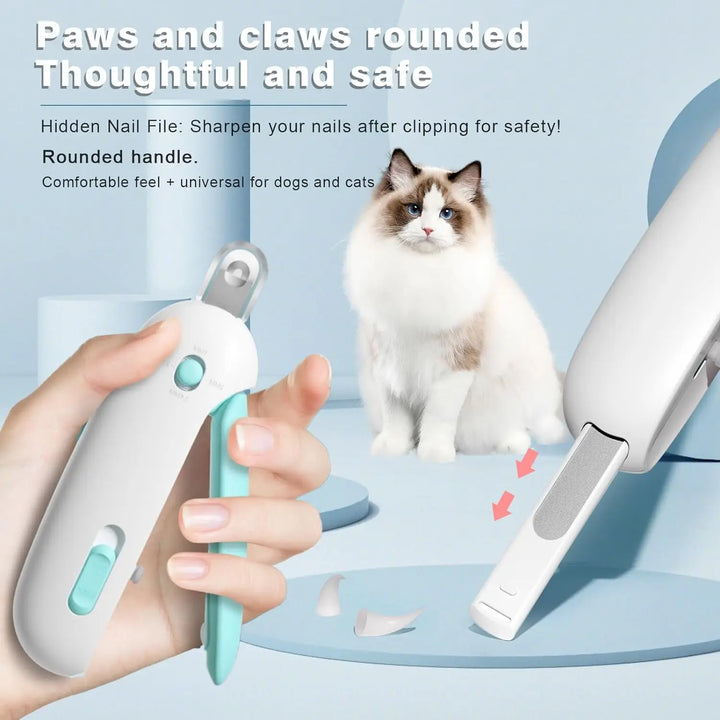 BowLift | TrimPaws Nail Clipper for Dogs & Cats | Adjustable Opening | For Small & Large Pets | Professional Grooming at Home