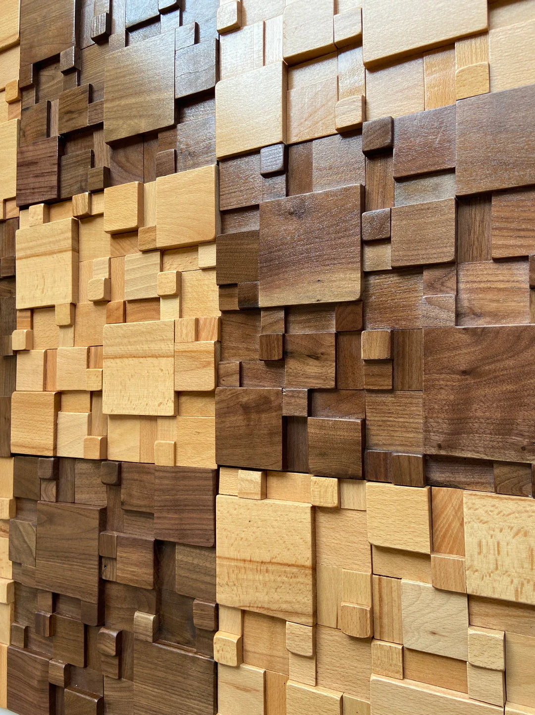 BowLift | Mosaic Wall Panels Solid Wood and Sound-Absorbing Decor