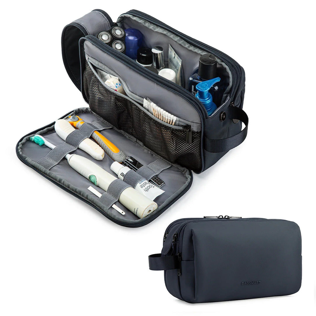 BowLift | Kosmetixo Waterproof Cosmetic Bag for Women & Men | Lightweight Toiletry Bag  | Travel Accessories for Toiletries & Make-up | Unisex Travel Organizer