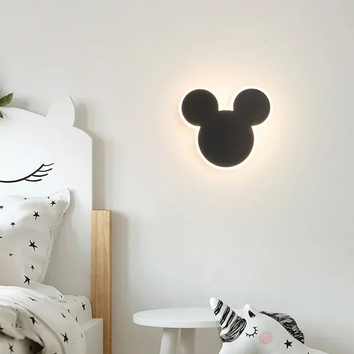 PinkRabbit - Playful LED Wall Lamp for Children's Room Bowlift