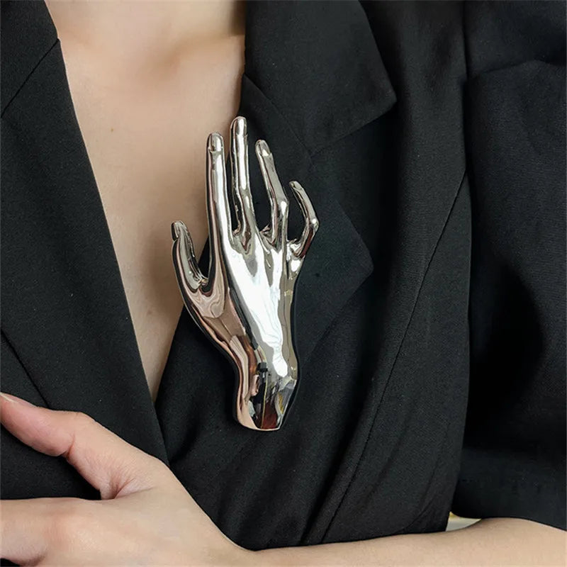 BowLift | Hand Accent Art Brooch Pin