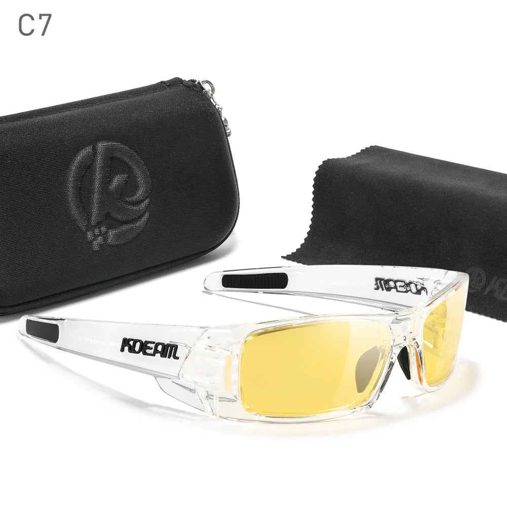 Photochrome Sunglasses Black Frame with Case | Bowlift