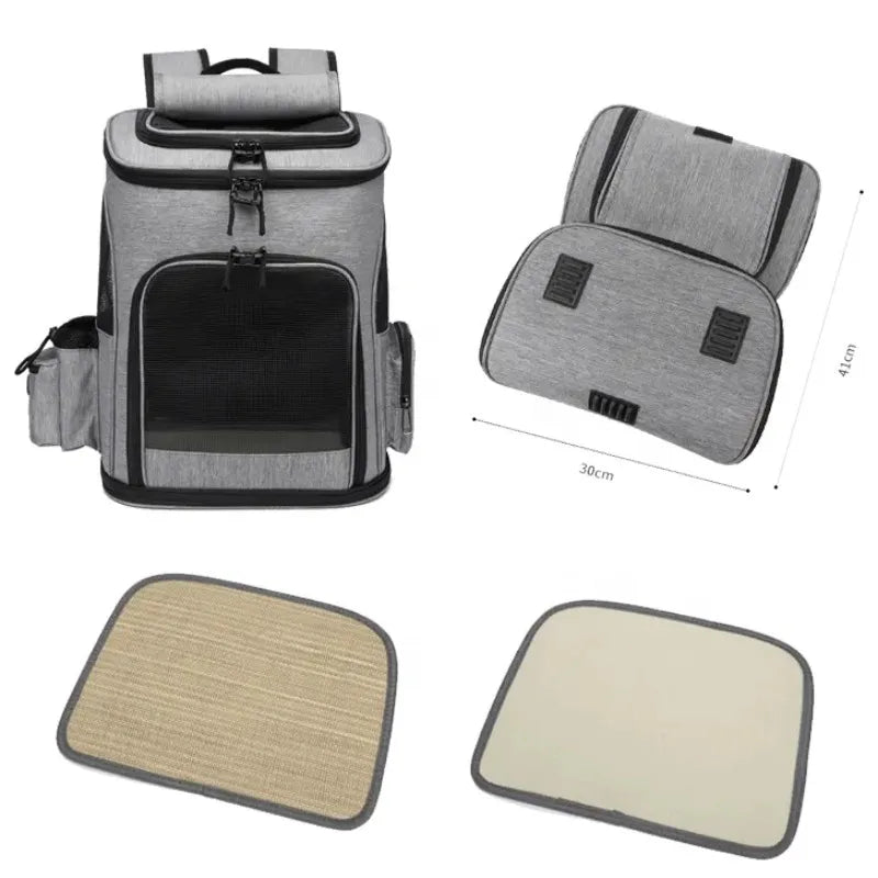 BowLift | Pet Travel Breathable Expandable Backpack