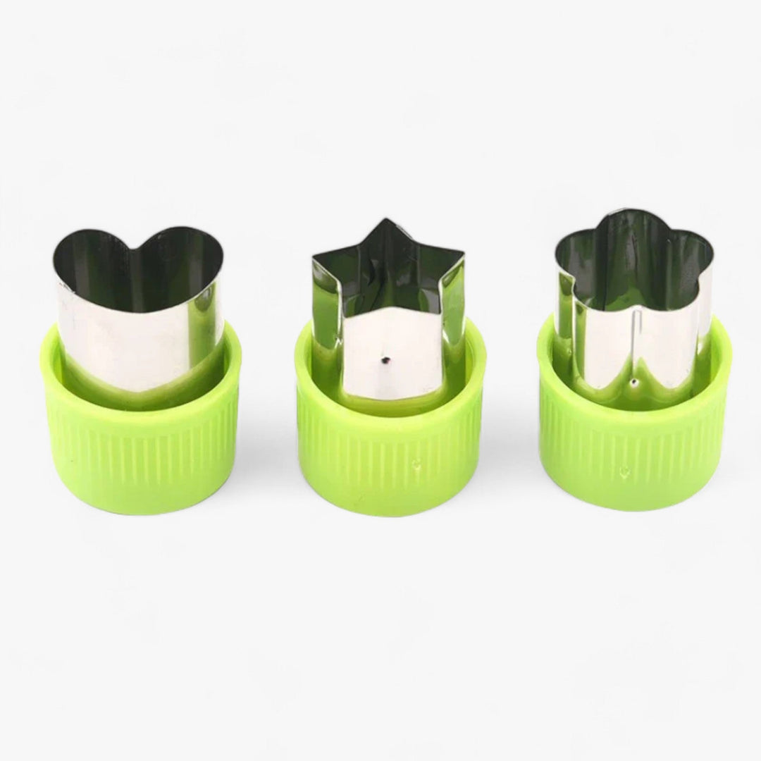 BowLift | Creative Cutter Set for Cookies and Fruit - StarHeart