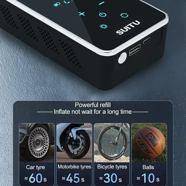 BowLift | Portable Electric Air Pump with Touchscreen