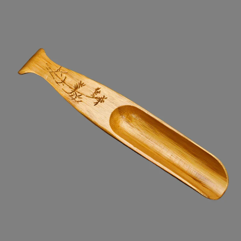 TeaScoop - Retro Wooden Tea Spoon for Tea Bowlift