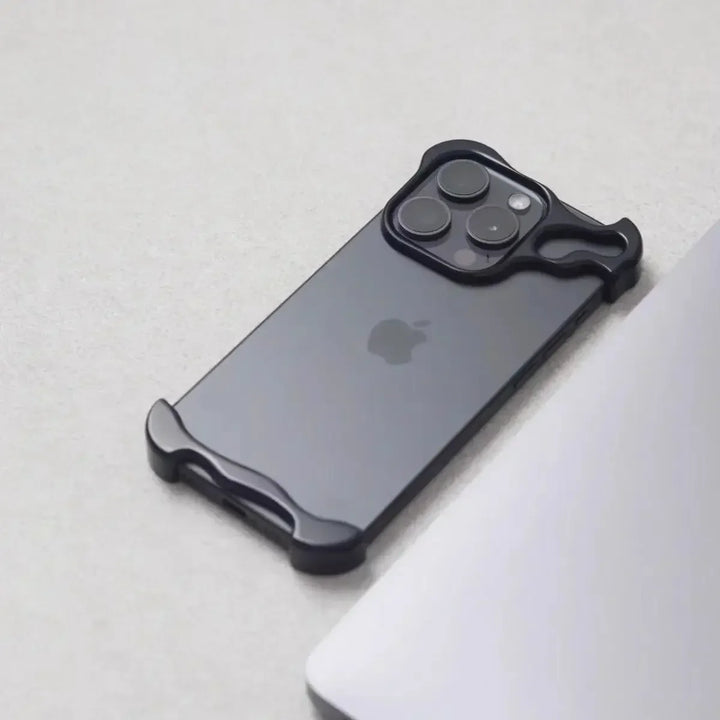 BowLift | Luxury Irregular Metal Bumper Phone Case