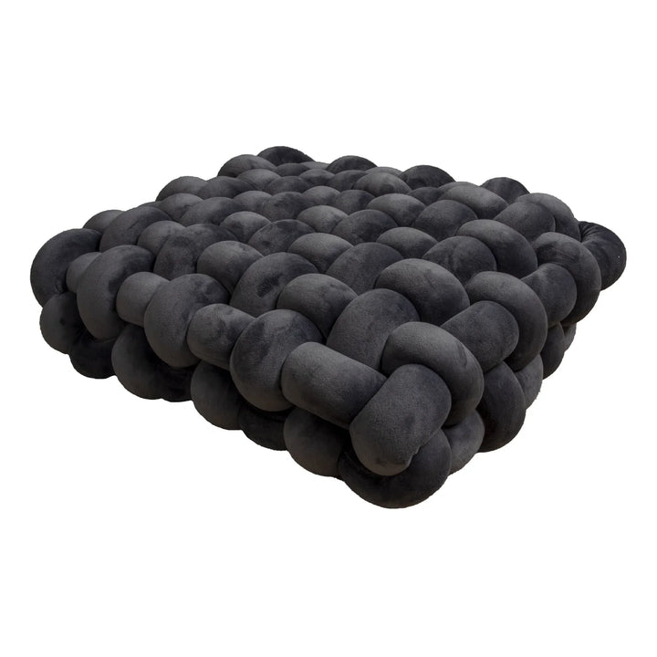 Chunky Woven Knot Cushion | Bowlift