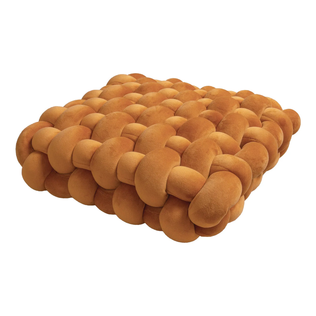 Chunky Woven Knot Cushion | Bowlift