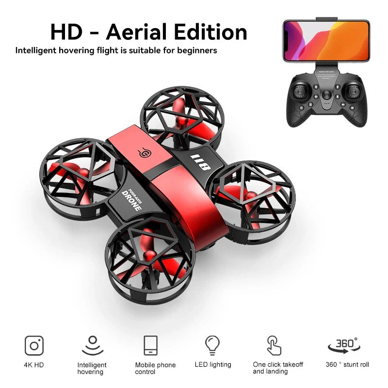 BowLift | Wide Angle Lens Fully Protected Aerial Photography Drone