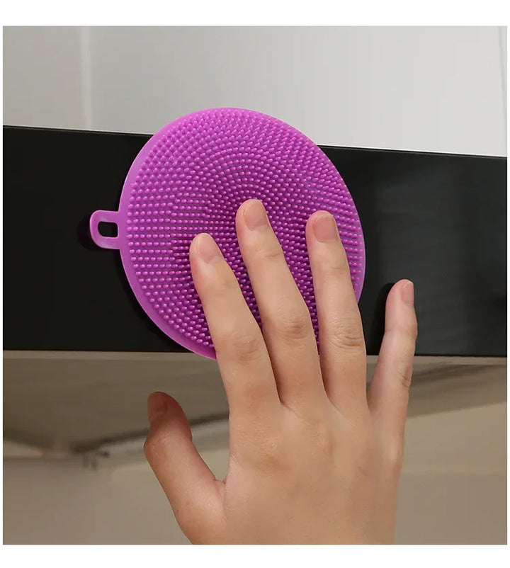 CleanFlex – Silicone Dish Brush & Multifunctional Kitchen Scrubber Pad Bowlift