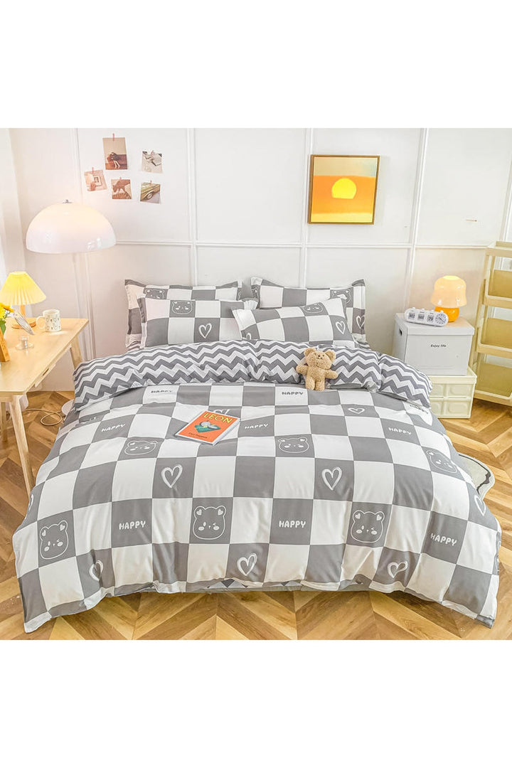 Rabbit-Purple-Bedding | Bowlift