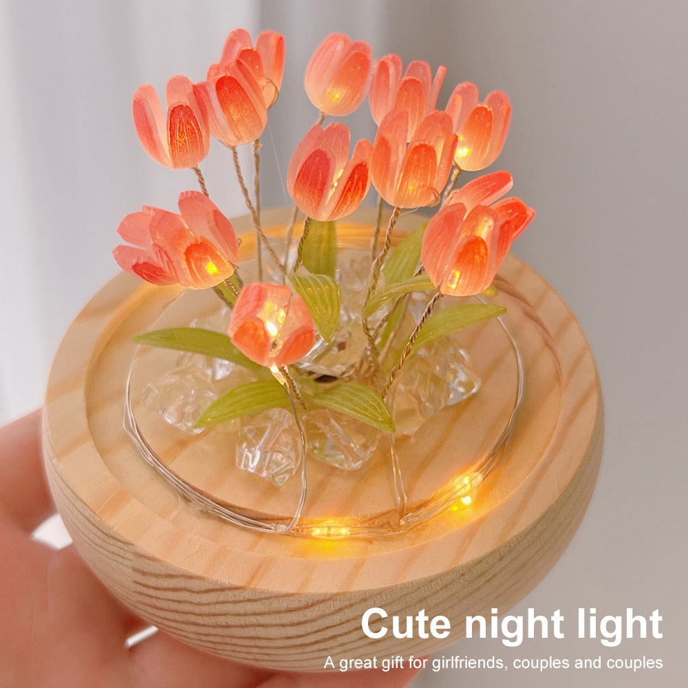 BowLift | Shiny Tulip Handmade Night Lamp