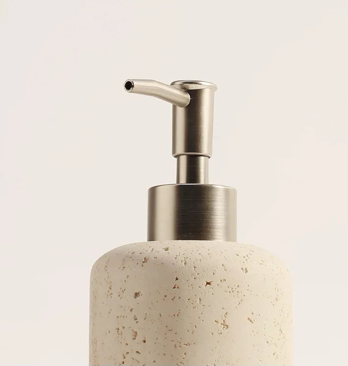 AureliaStone Luxury Bath Set made of limestone Bowlift