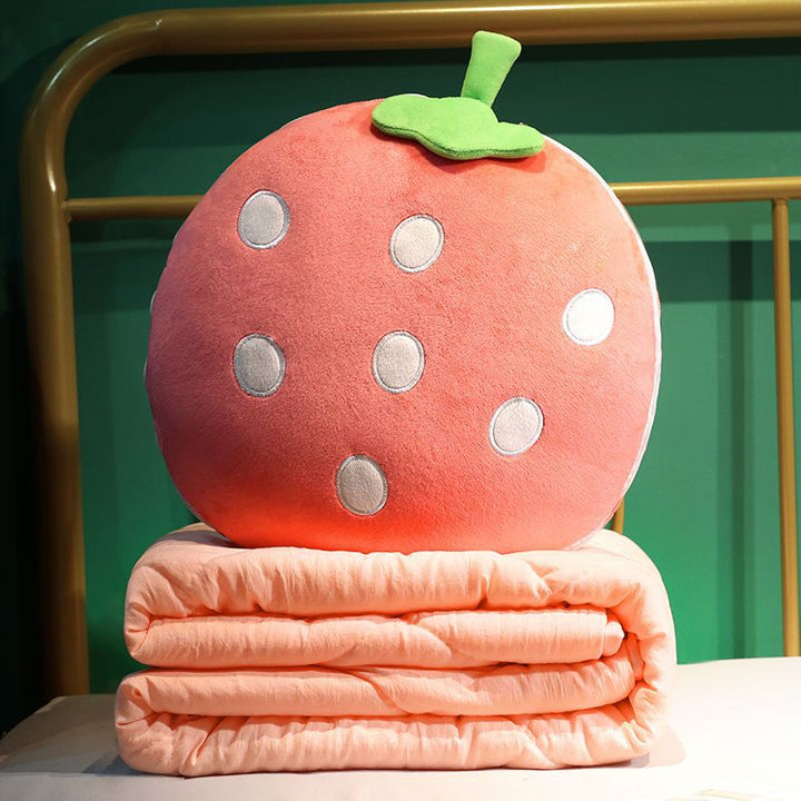 BowLift | Nap Buddy Fruit Foldable Blanket Pillows