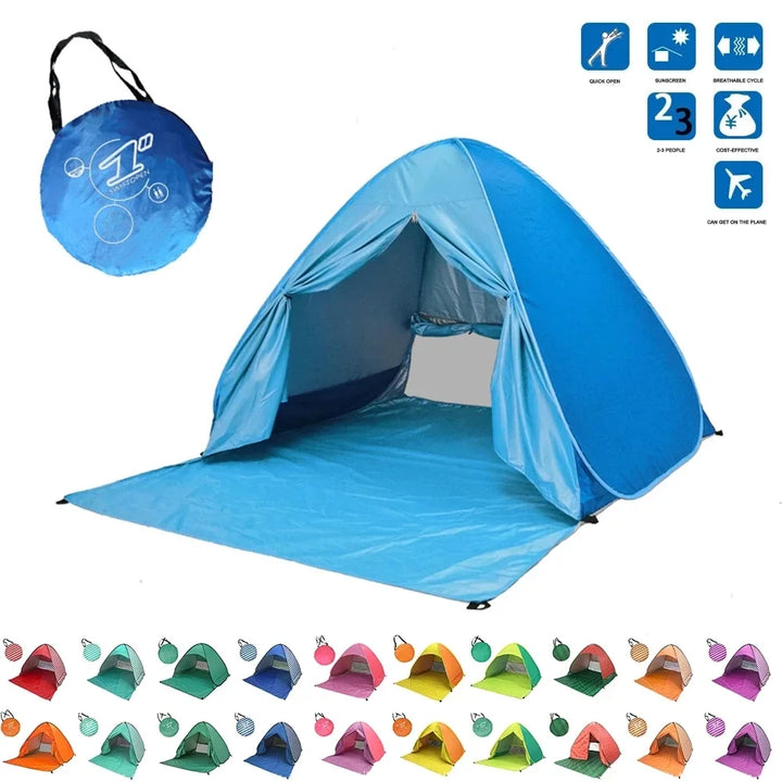 BowLift | Automatic Pop-Up Ultralight Full Shade Beach Tent