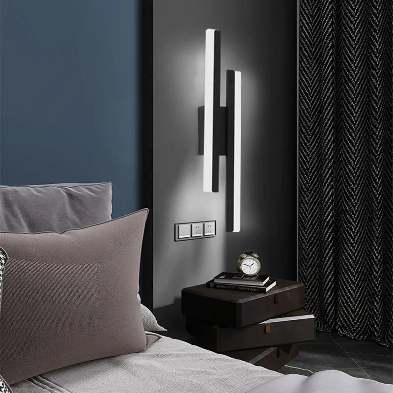BowLift | DoubliGlow | Minimalistic modern LED wall light