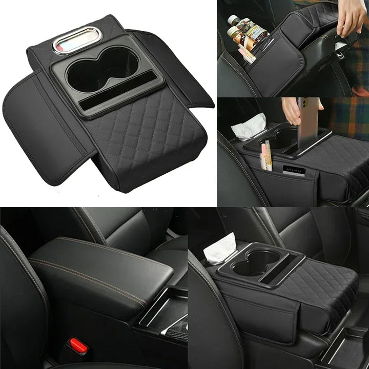 BowLift | Console Craft Multi-Pocket Car Armrest Pad