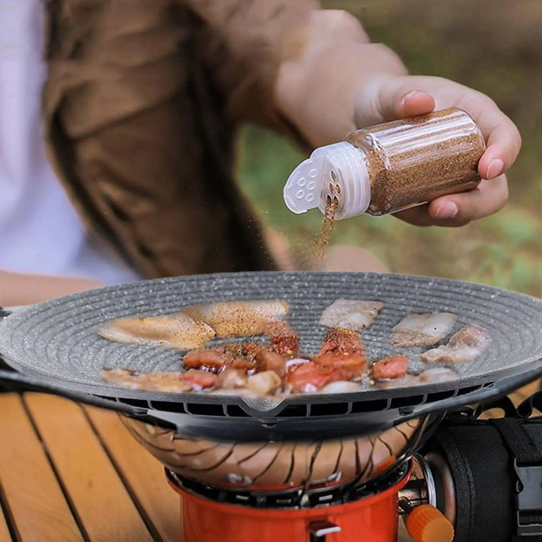 BowLift | Portable Aluminium Grill Pan with Handles for Camping & BBQ – Arlo