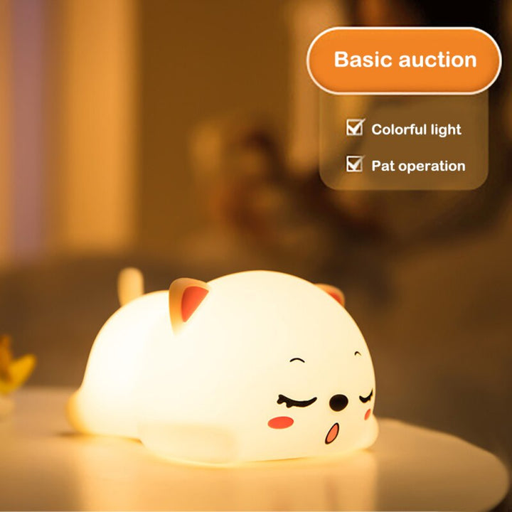BowLift | Mini Cat LED Touch Sensor Night Lamp