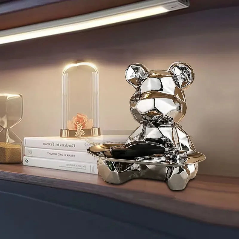 BowLift | Geometric Bear for stylish organization and storage