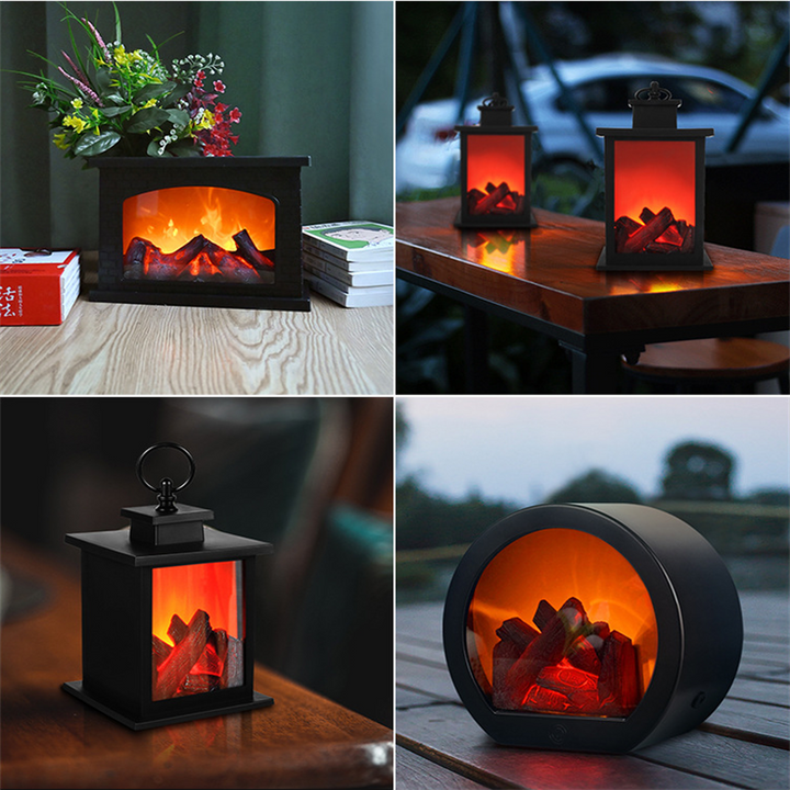 BowLift | Inferno Portable Fireplace Night Lamp