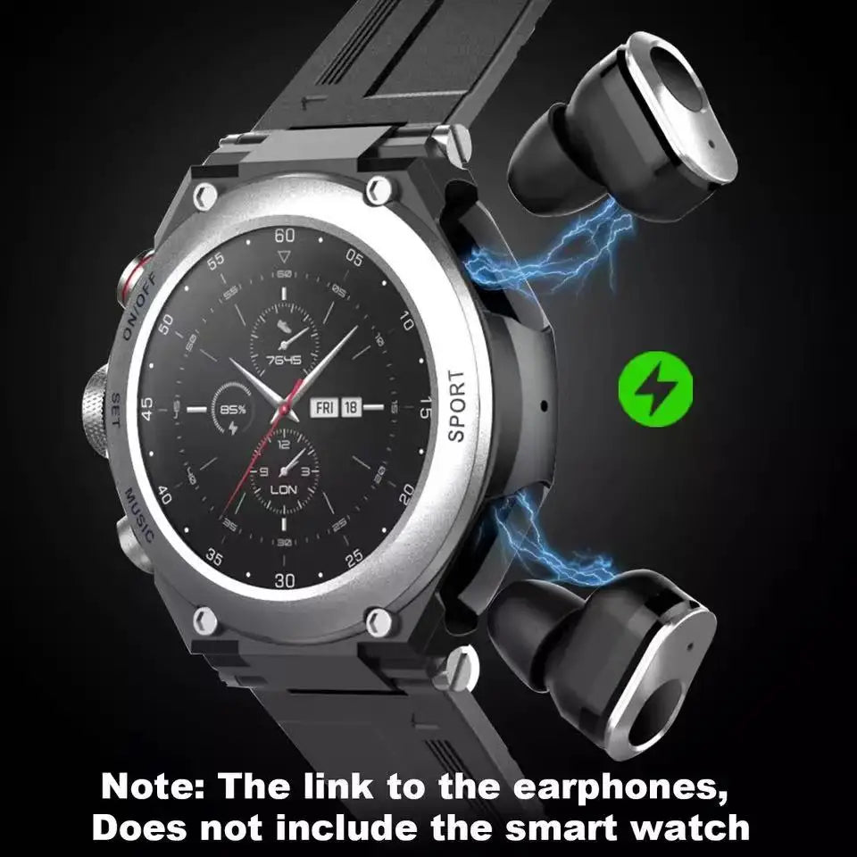 BowLift | 3in1 Rhythm Runner Earbuds Smartwatch
