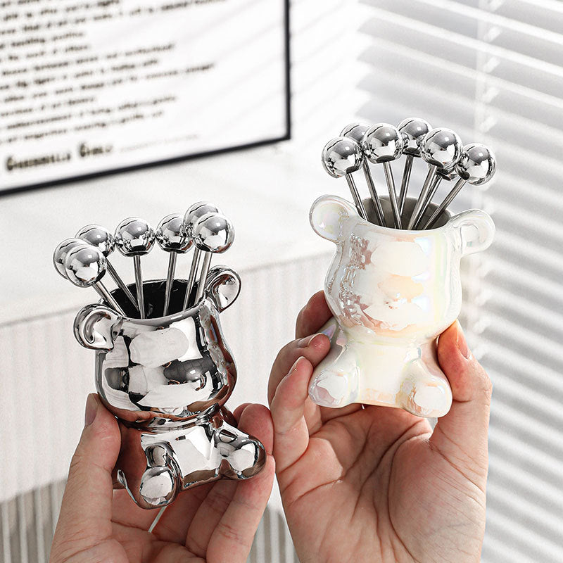 BowLift | Nordic Tiny Bear Food Fruit Holder