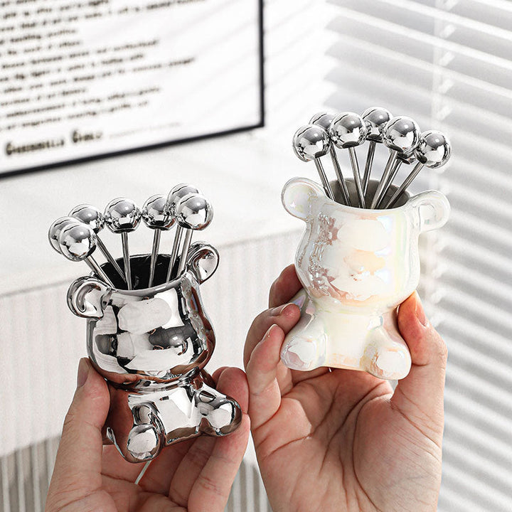 BowLift | Nordic Tiny Bear Food Fruit Holder