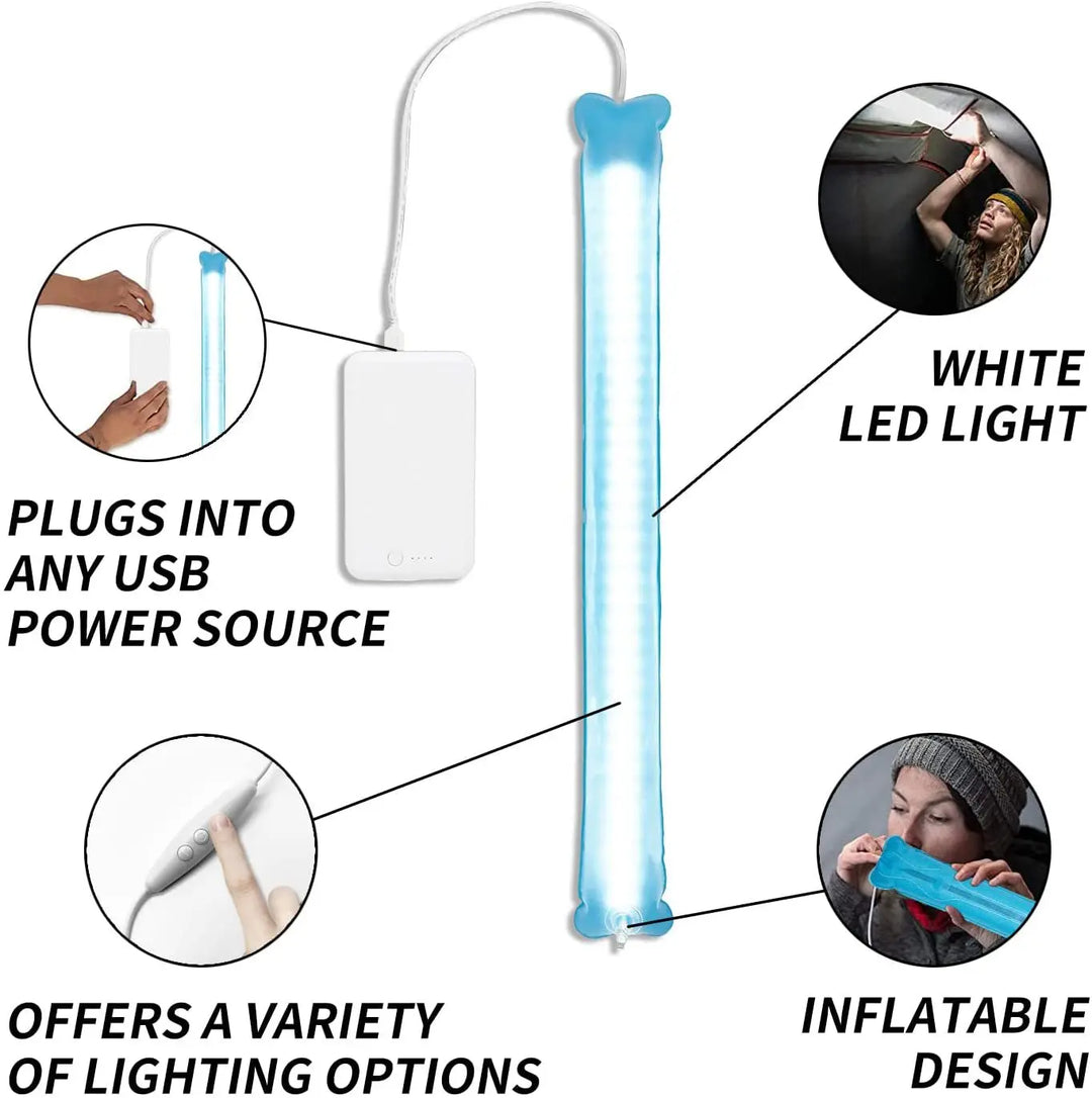 BowLift | Portable Inflatable Camp Glow Folding Tent Light