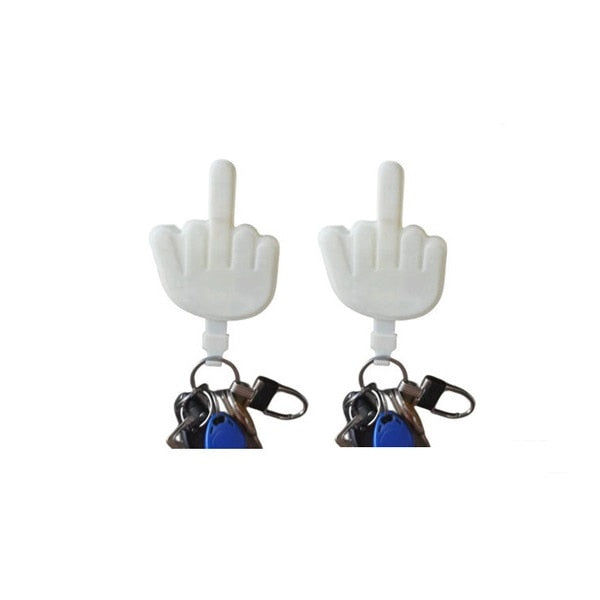 BowLift | Middle Finger Wall Key Hook