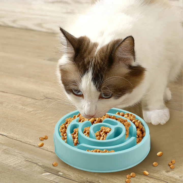 BowLift | SnackMaze Bowl | Anti-Gulping Bowl for Dogs & Cats | Non-Slip & BPA-Free | Slow Eating for Healthy Digestion